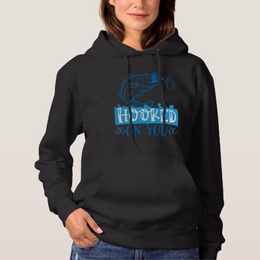 Fisch ist an dir hängen hoodie (Vorderseite)