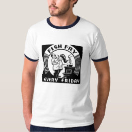"Fisch jeden Freitag" individuell T-Shirt