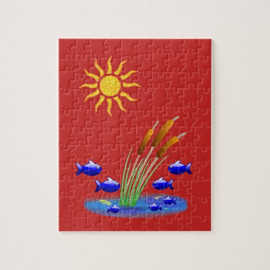 Fisch Jigsaw Puzzle (Vertikal)