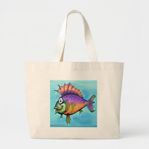 Fisch Jumbo Stoffbeutel