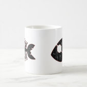 Fisch Kaffeetasse (Mittel)