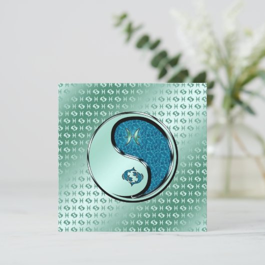 Fisch Karte (Stehend Vorderseite)