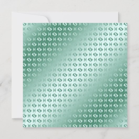 Fisch Karte (Rückseite)