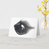 Fisch Karte (Gelbe Blume)