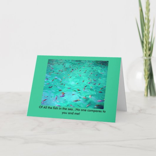 Fisch Karte (Vorderseite)