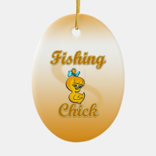 Fisch Keramik Ornament (Vorne)