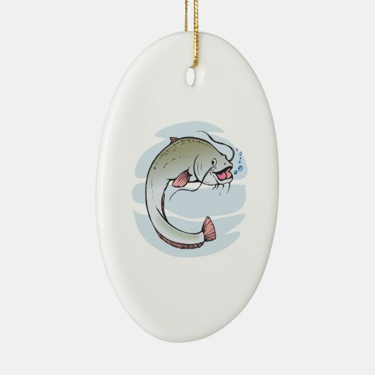 Fisch Keramik Ornament (Rechts)