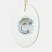 Fisch Keramik Ornament (Links)