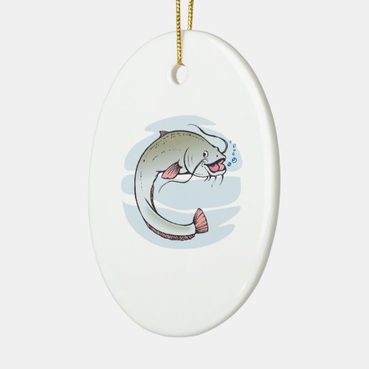 Fisch Keramik Ornament (Links)