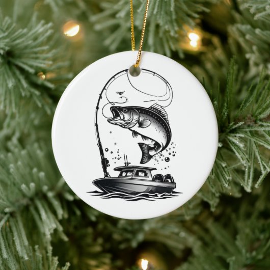 Fisch Keramik Ornament (Baum)