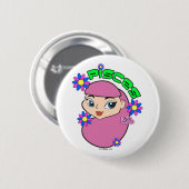 Fisch-Knopf Button (Vorne & Hinten)