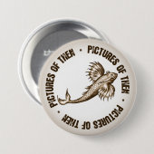 Fisch-Knopf Button (Vorne & Hinten)