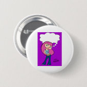 Fisch-Knopf Button (Vorne & Hinten)