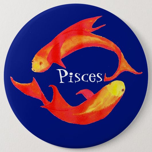 "Fisch" Knopf oder -Abzeichen Button (Vorderseite)