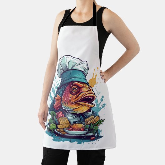 Fisch Koch Phantastisch Wildtiere Liebliche Fische Schürze (InSitu)