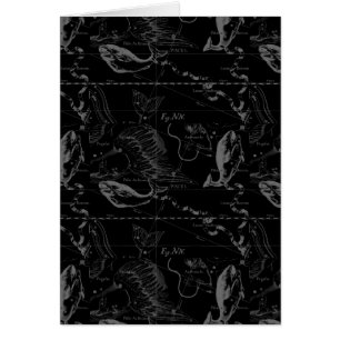 Fisch-Konstellations-Karte durch Hevelius 1690