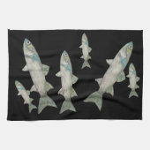Fisch Küchenhandtuch Geschirrtuch (Horizontal)