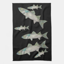 Fisch Küchenhandtuch