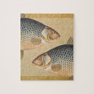 Fisch+Kunstwerk+Design+Angeln+Fischig Puzzle