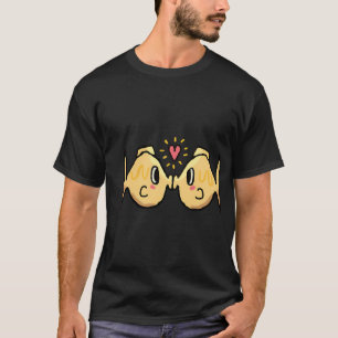 Fisch Kuss (Gelb) T-Shirt