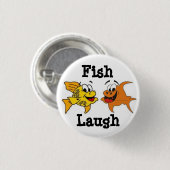 Fisch-Lachen! Button (Vorne & Hinten)