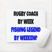 Fisch Legend Rugby Coach Mousepad (Mit Mouse)