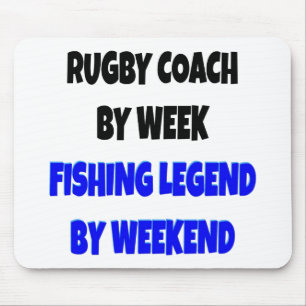 Fisch Legend Rugby Coach Mousepad