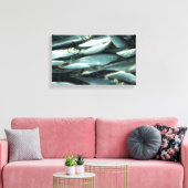 Fisch Leinwanddruck (Insitu (Wohnzimmer))