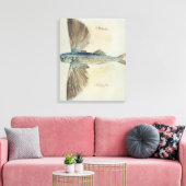 Fisch Leinwanddruck (Insitu (Wohnzimmer))