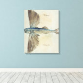 Fisch Leinwanddruck (Insitu (Holzboden))
