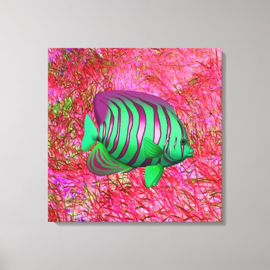 Fisch Leinwanddruck (Vorderseite)