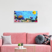 Fisch Leinwanddruck (Insitu (Wohnzimmer))