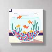 Fisch Leinwanddruck (Vorderseite)