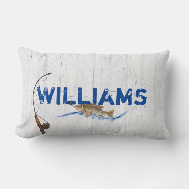 Fisch Lendenkissen (Vorderseite)