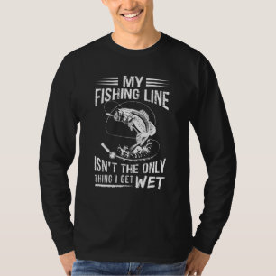 Fisch Liebe T-Shirt meine Fanglinie ist nicht das 