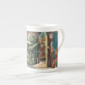 Fisch liebende Geschäfte Porzellantasse (Vorderseite Rechts)