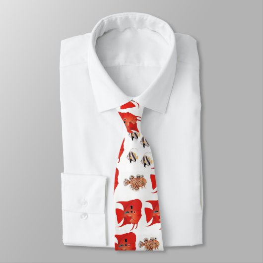 Fisch-Liebhaber-Krawatte Krawatte (Gebunden)