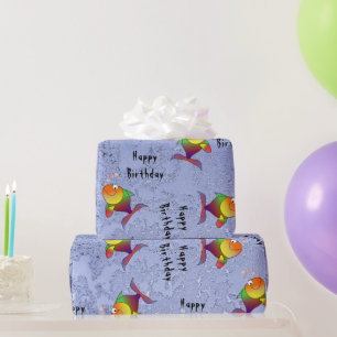 Fisch-Liebhaberpapier Geschenkpapier