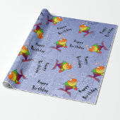 Fisch-Liebhaberpapier Geschenkpapier (Ungerollt)