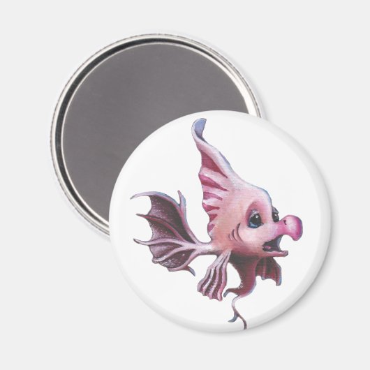 Fisch Magnet (Vorderseite/Rückseite)