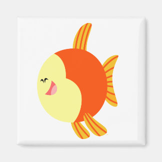 Fisch-Magnet für niedliche und plumpige Cartoon Magnet