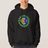 Fisch Mandala Hoodie (Vorderseite)