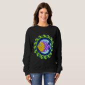 Fisch Mandala Sweatshirt (Vorne ganz)