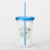 Fisch, Meeresboden, Meer. Acryltrinkbecher (Vorderseite)