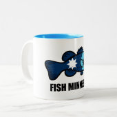 Fisch Minnesota Zweifarbige Tasse (Vorderseite Links)