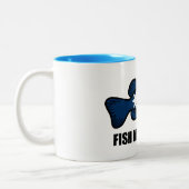 Fisch Minnesota Zweifarbige Tasse (Links)