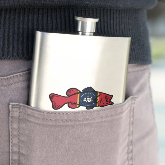 Fisch Mississippi Flachmann (Beispiel)