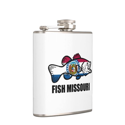 Fisch Missouri Flachmann (Rechts)