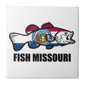 Fisch Missouri Fliese (Vorderseite)