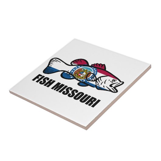 Fisch Missouri Fliese (Seite)